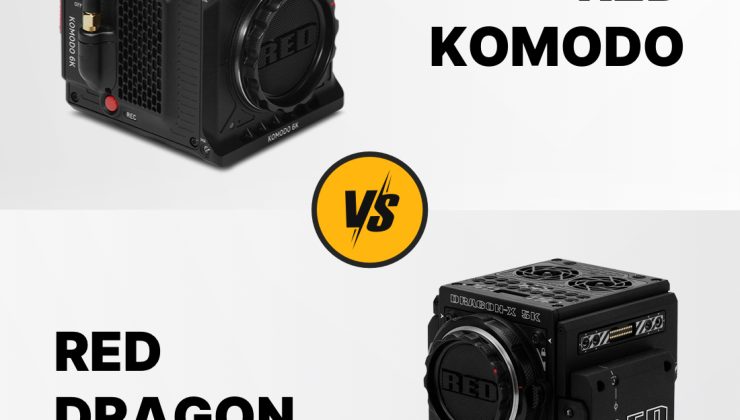 ¿Red Komodo o Dragon? Comparativa de cámaras